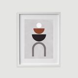 2 framed art prints