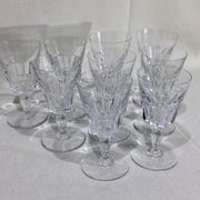 Baccarat – 9 Verres à vin blanc Modèle Missouri
