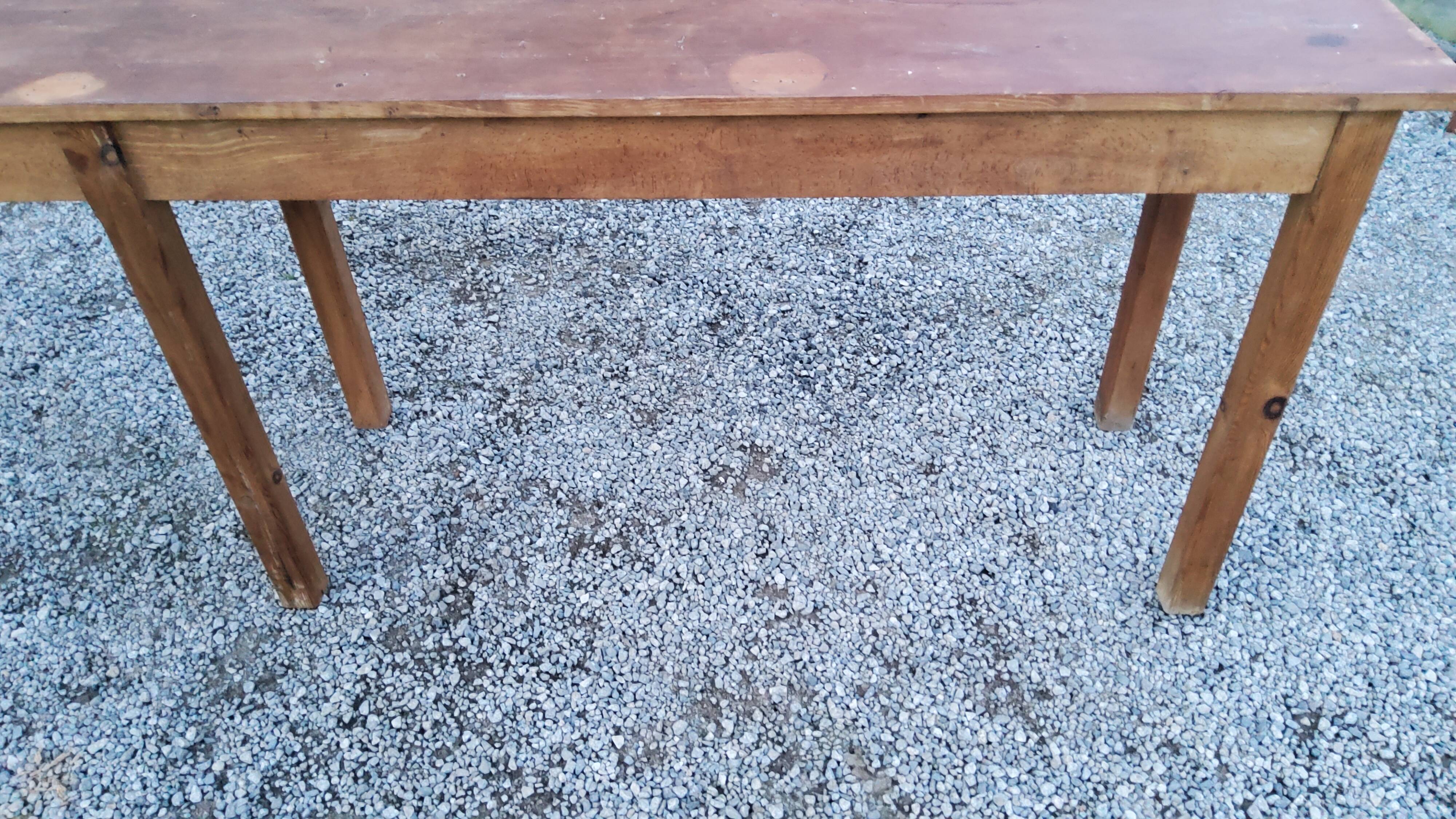 Old jewelry workshop workbench table 6 feet 6 drawers 271cm