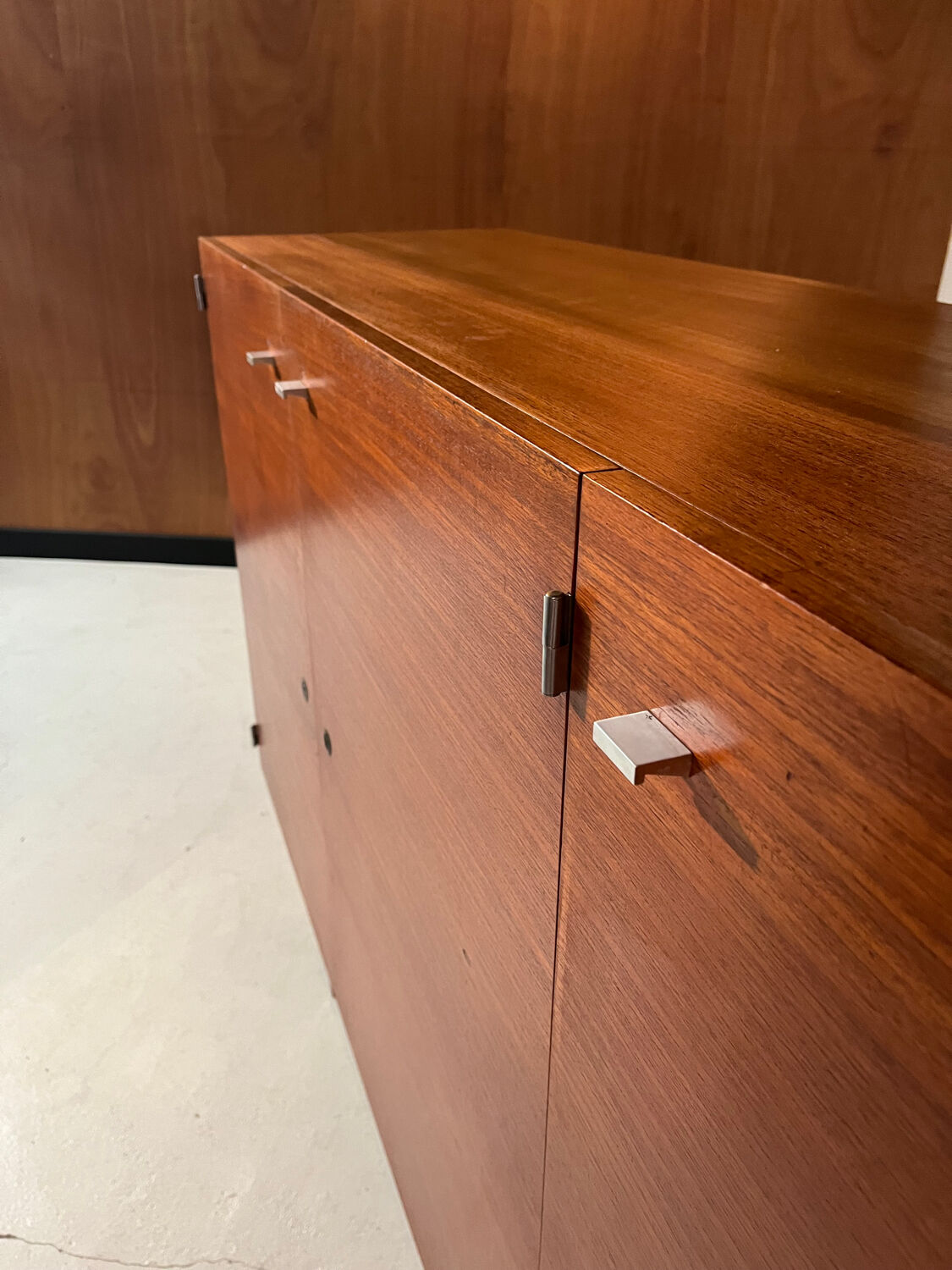 Teak sideboard from around 1960, designed by Pierre Guariche.