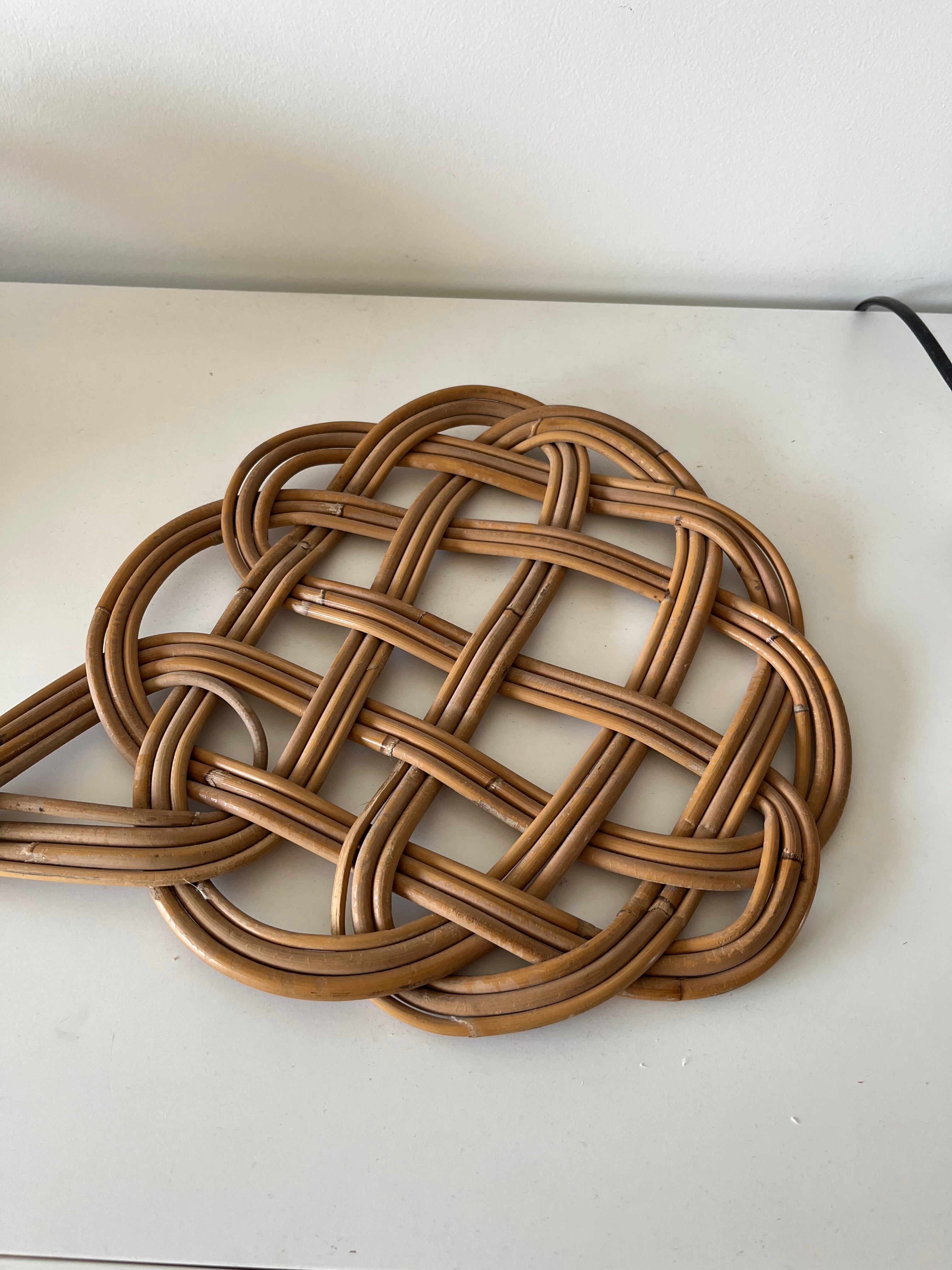 Old wicker carpet tape