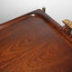 Table-desserte pliante textable vintage