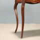Game table in Indian rosewood and mahogany