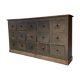 Green patina workshop furniture