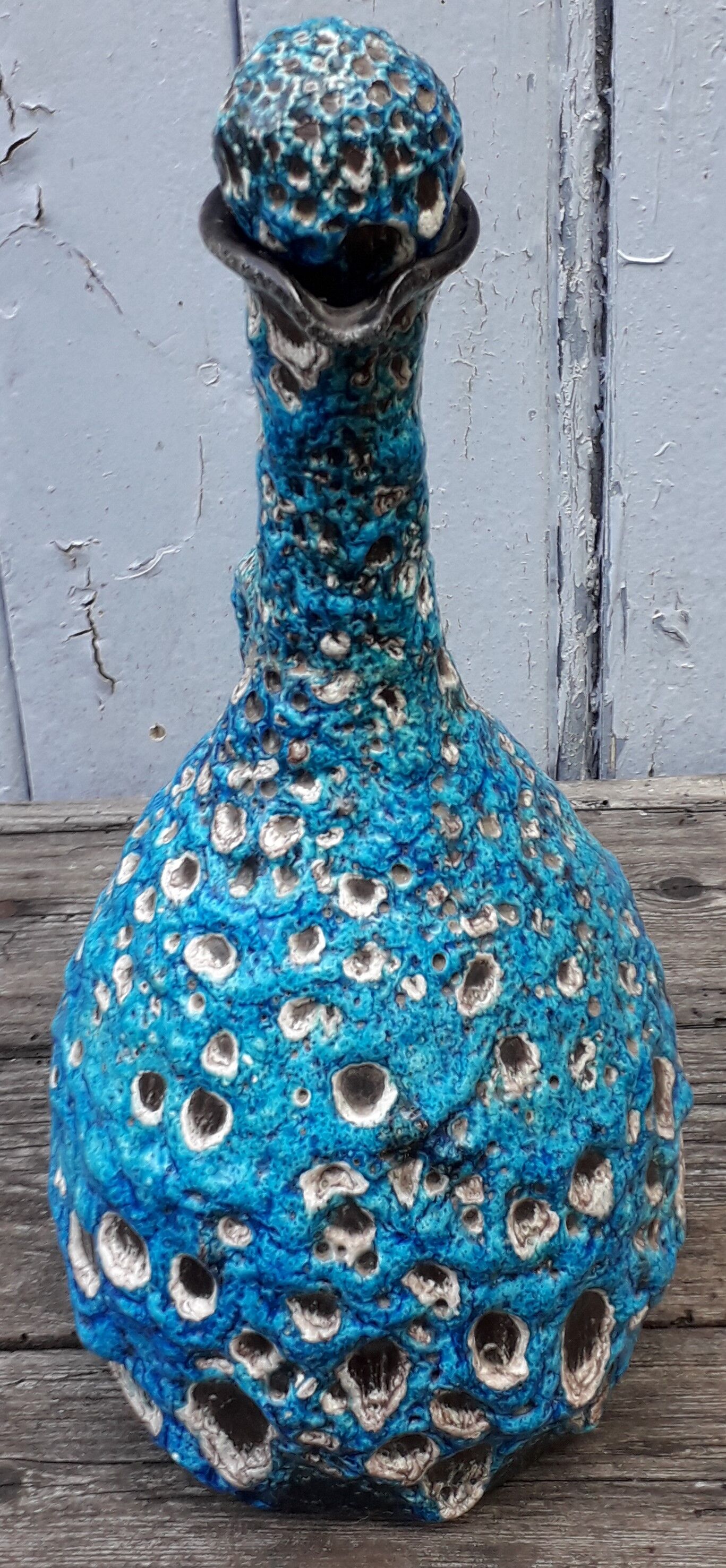 Carafe fat lava bleu
