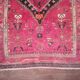 Handmade Persian Hamadan rug 210x132cm