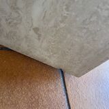 Coffee table in travertine