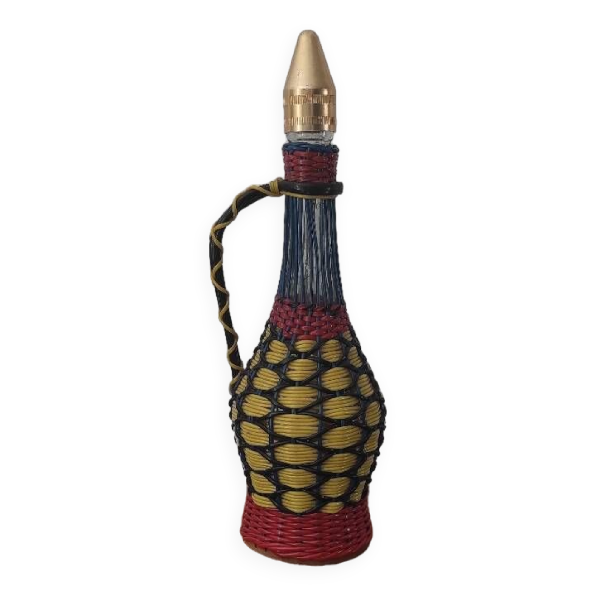 Vintage scoubidou carafe