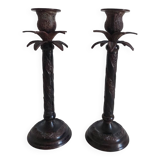 Vintage palm tree chandelier