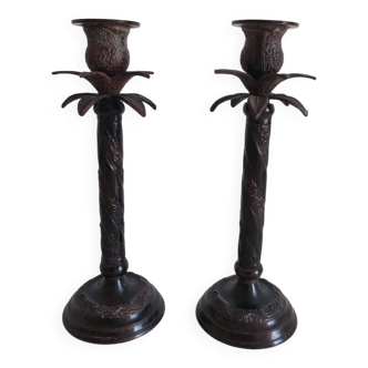 Vintage palm tree chandelier