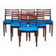 Dining Chairs in Rosewood by Erling Torvits for Sorø Stolfabrik, Denmark, 1960s, Set of 6