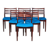 Dining Chairs in Rosewood by Erling Torvits for Sorø Stolfabrik, Denmark, 1960s, Set of 6