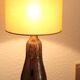 Sandstone lamp with potter's tear, 1970s