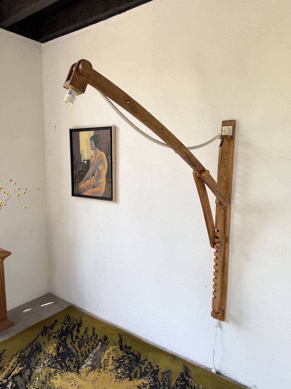 Mountain furniture gallows France pine