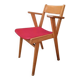 Vintage Scandinavian bridge armchair