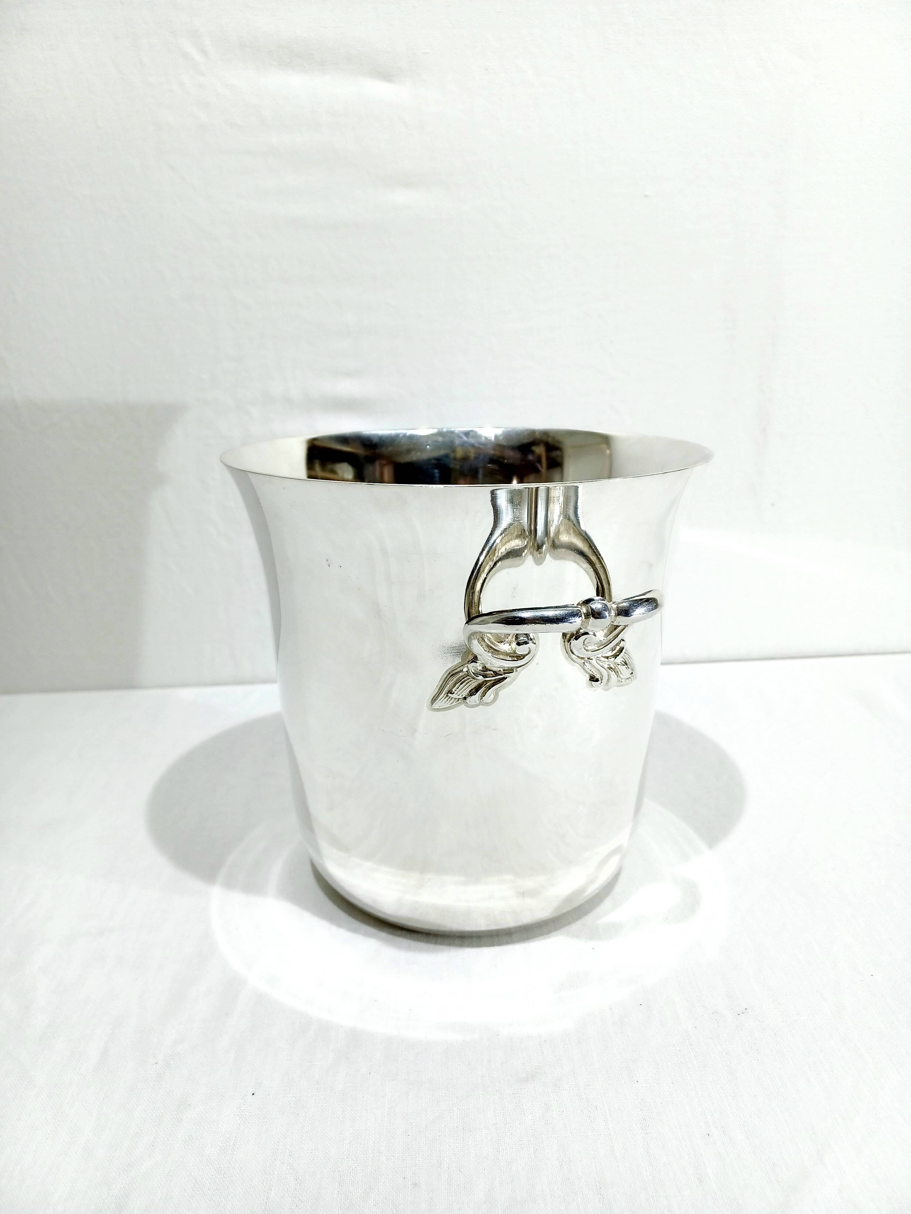 Silver-plated champagne bucket