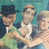 Affiche cinéma "La Fille du puisatier" Marcel Pagnol, Fernandel, Raimu 30x40cm 1940
