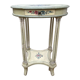 Guéridon en bois peint