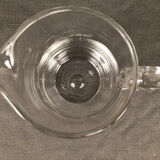 Set consisting of a decanter and a crystal broc of the same model