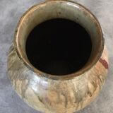 Large vase lucien arnaud sandstone from saint amand en puysaye 1920 art nouveau