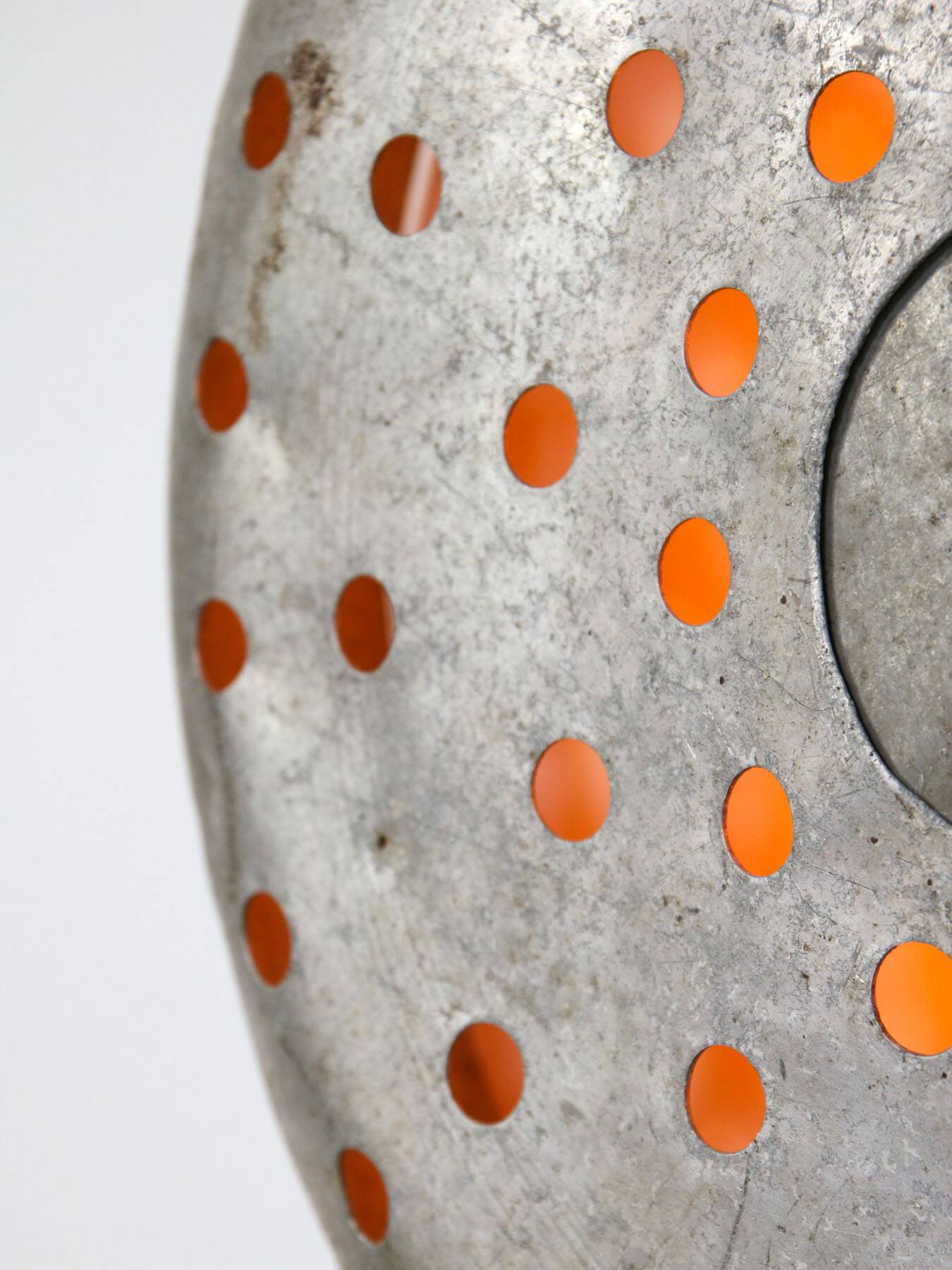 Mid-century Italian Perforated Metal Wall Lamp