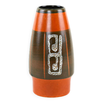 Ceramic vase, German design, 1970s, made in West Germany