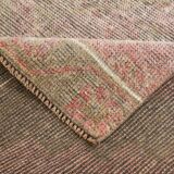 Tapis de couloir vintage doux marron crème 3x10 90x306 cm SK 21941