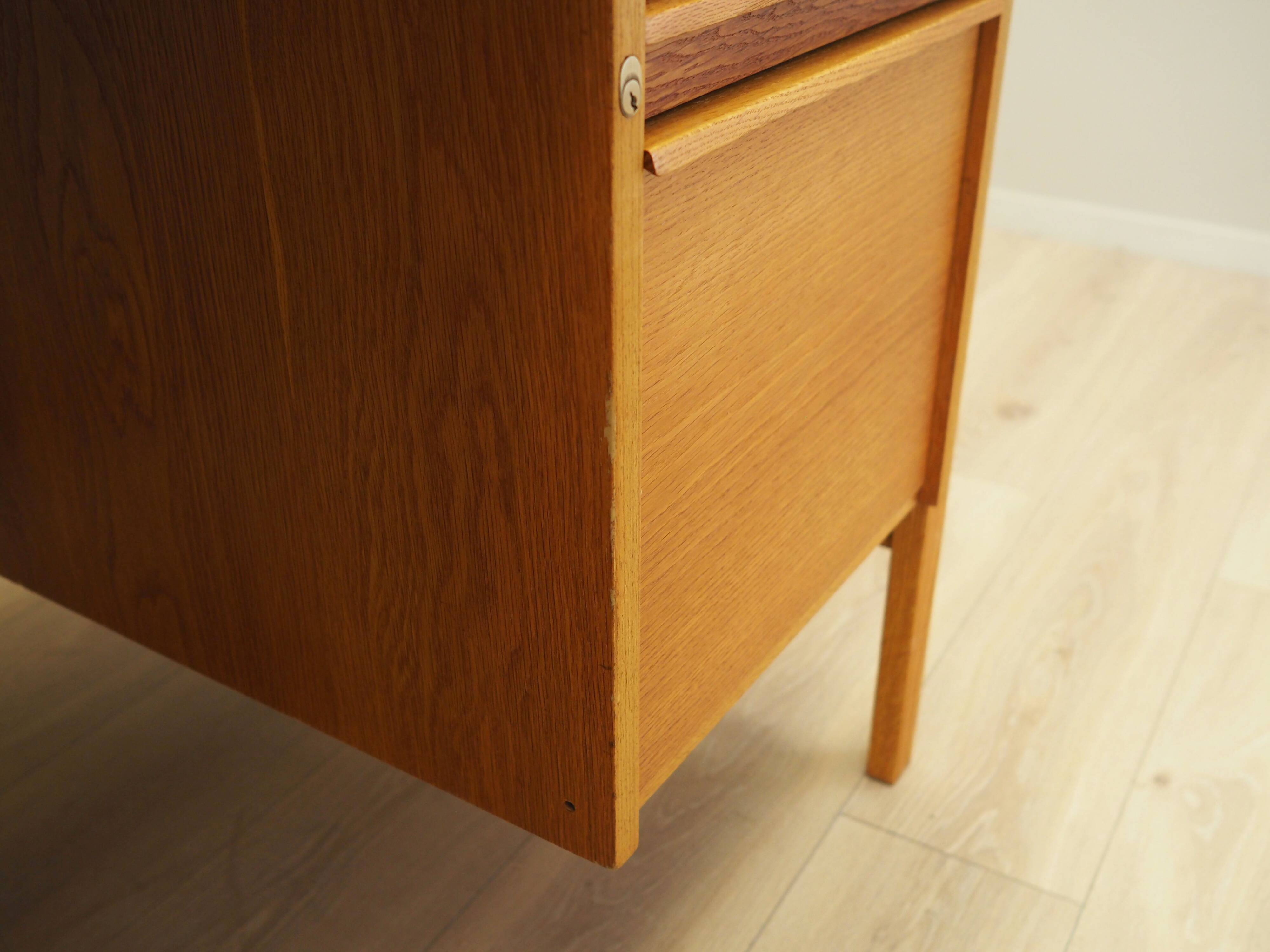 Ash desk, Norwegian design, 1970s, production: Norway