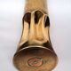 Bronze Vase - Hairy Crafts of World War 1 - Shell Casing Decorated Pink