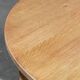 Vintage Danish Modern Oak Round Table, H. Kjærnulf style, 1960s
