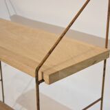 Wall shelf oak