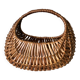 Wicker gondola basket from the 50s/60s