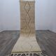 Traditional handmade natural wool rug size 75/300 cm