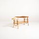 Scandinavian birch and elm flower stand, 1940s
