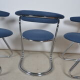 Tubular chairs cantilever 1970