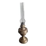 Brass oil lamp