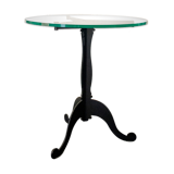 Iron and glass coffee table Italia Anni '80