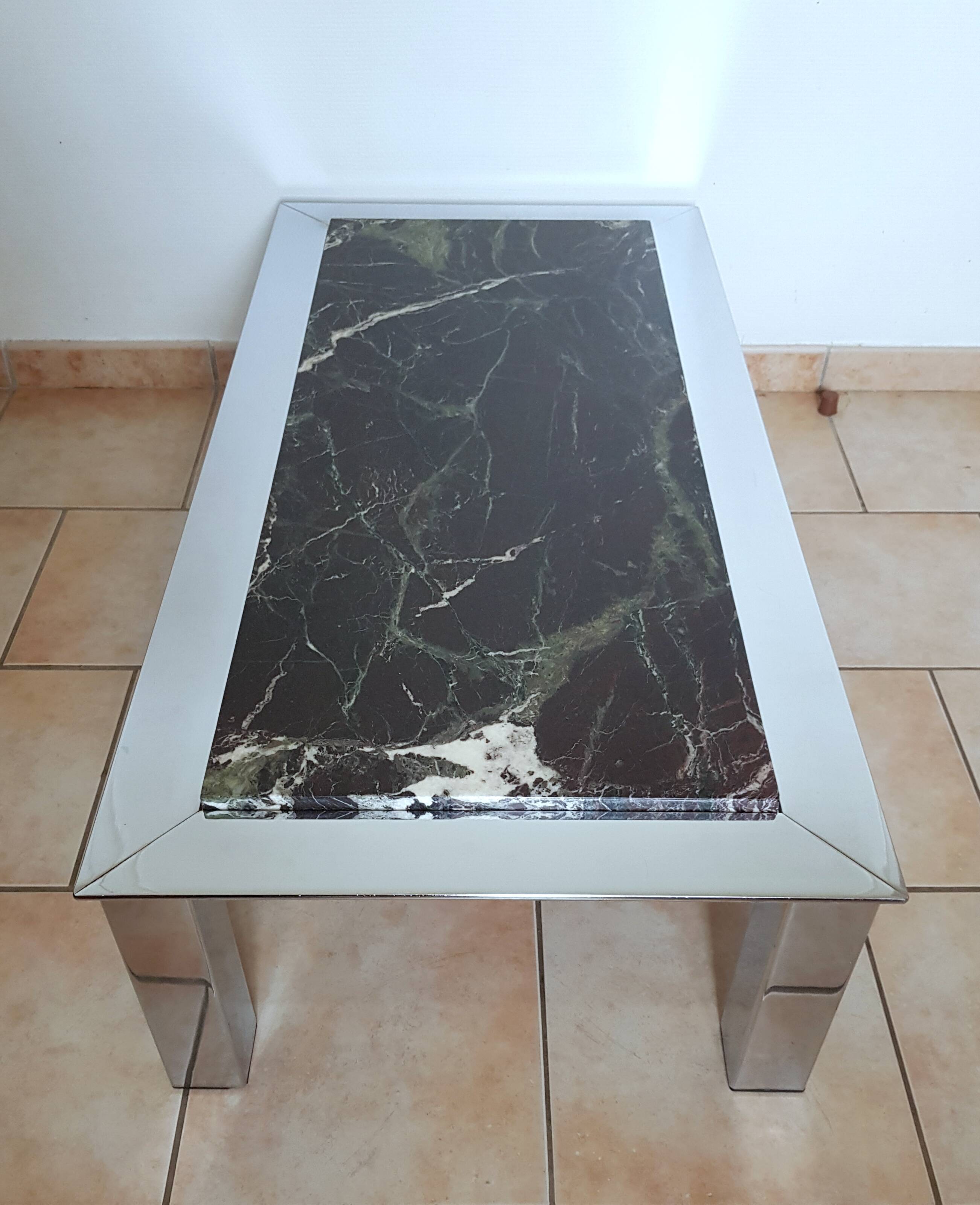 Roche Bobois marble coffee table