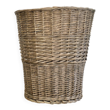 XXL 57cm grey wicker basket