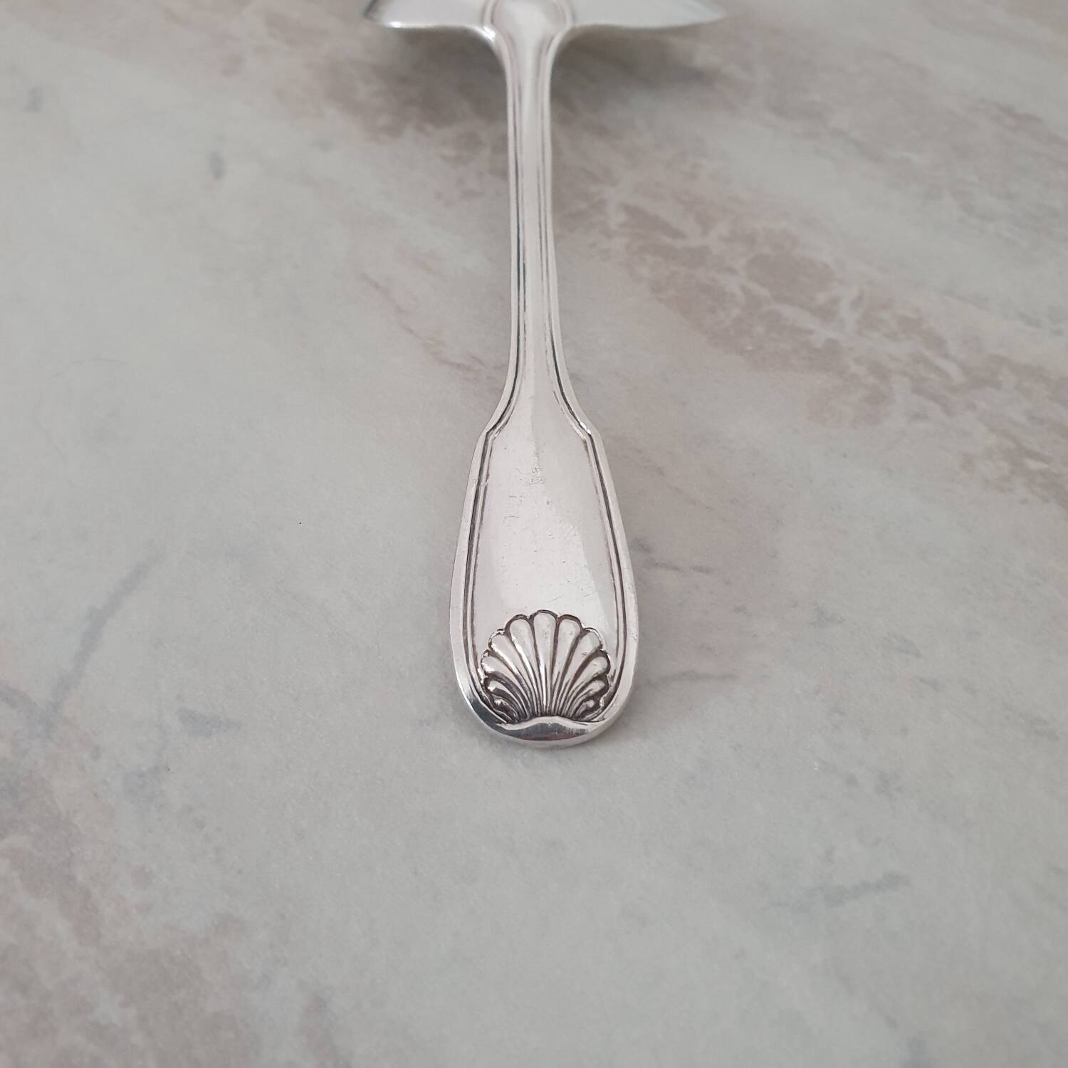 Saint Medard silver-plated porridge spoon