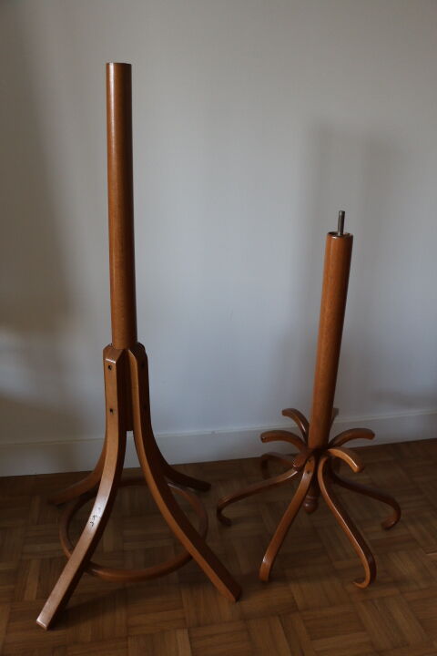Baumann single beech parrot coat rack medium