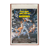 Affiche cinéma originale "Moonraker" James Bond, Roger Moore 36x54cm 1979