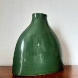 Green designer ceramic vase