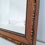Wooden mirror 68x47cm