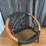 Wooden armchair