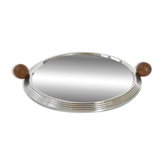 Plateau miroir art déco 1930