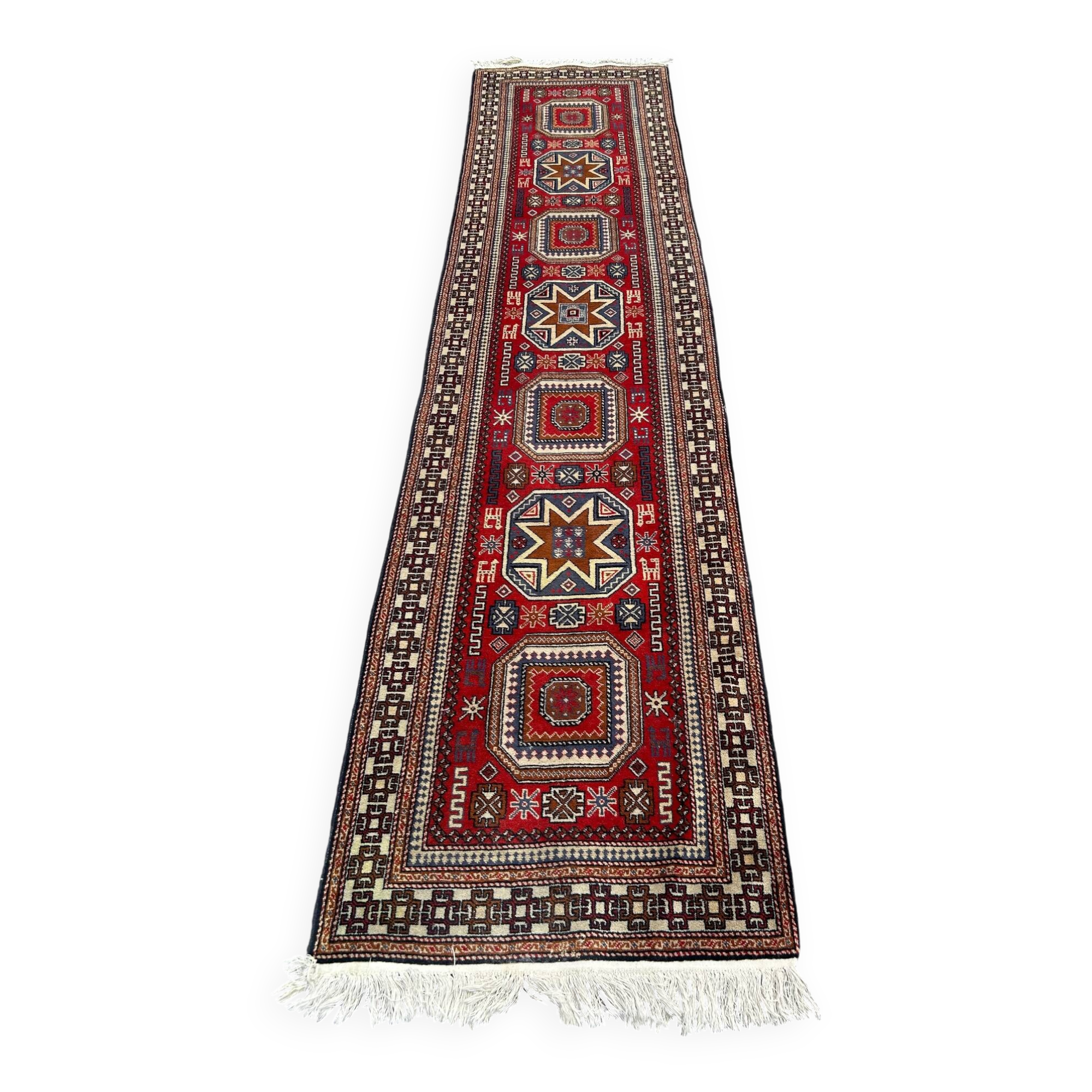 grand tapis de couloir persan