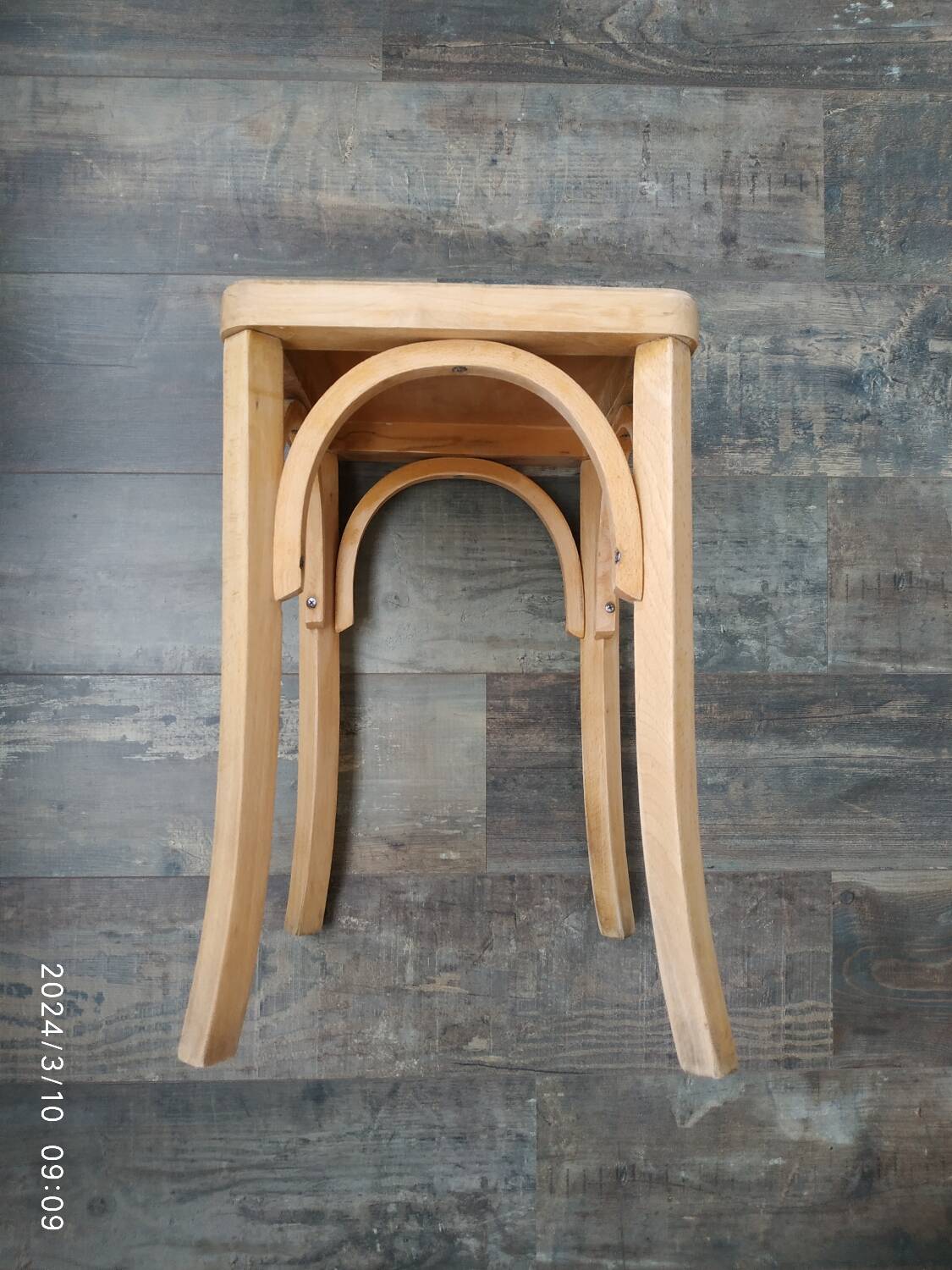 Wooden stool