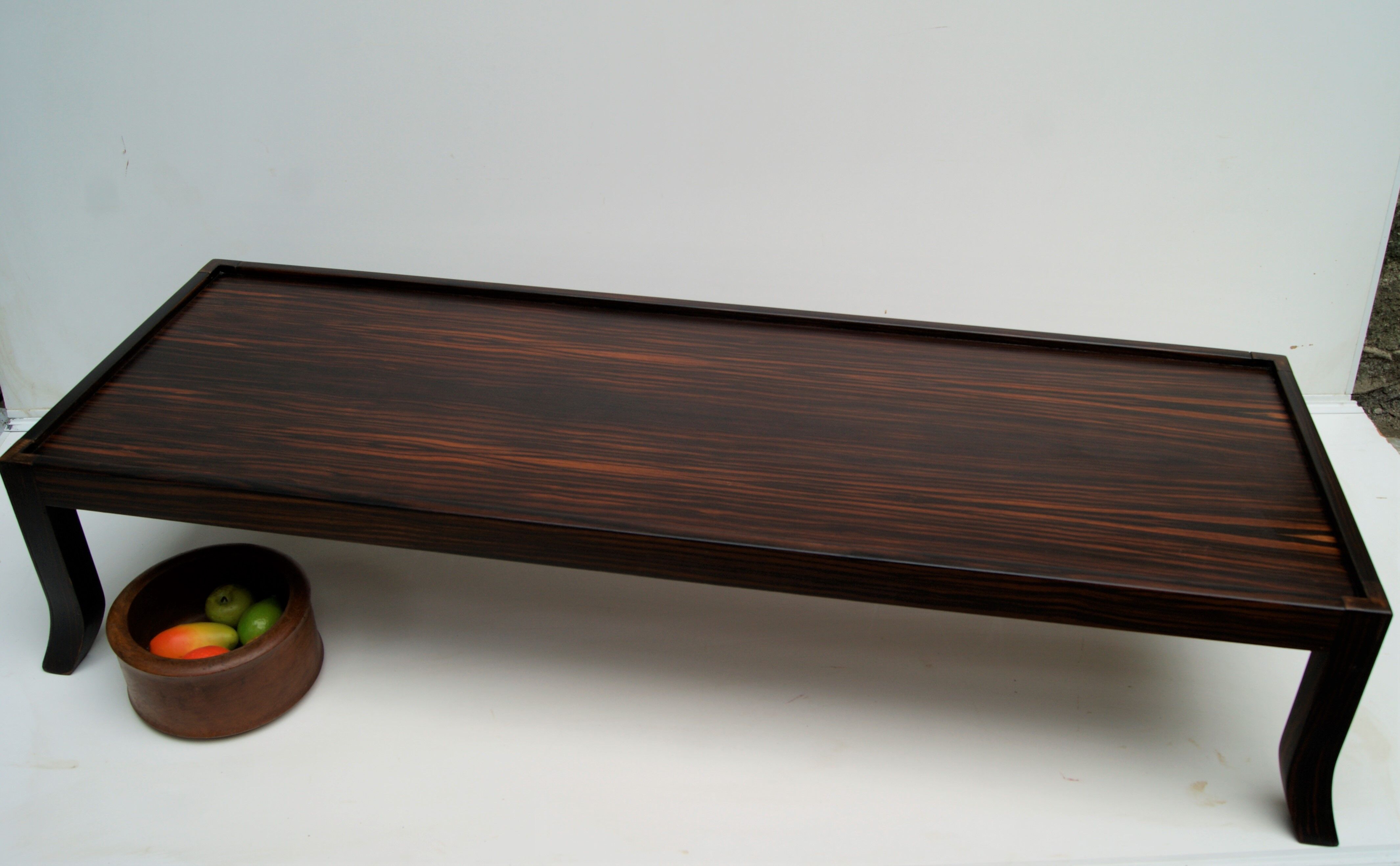 Macassar ebony coffee table 1970