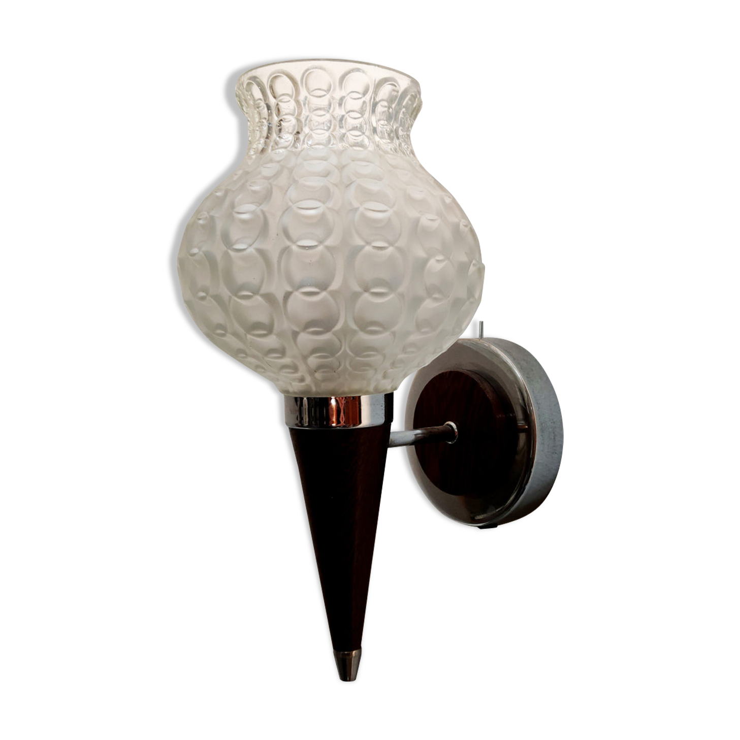 Scandinavian tulip wall lamp 60s